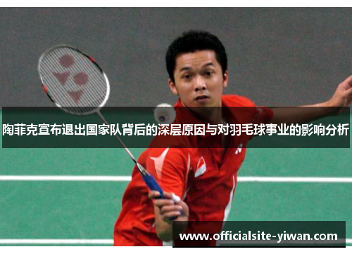 陶菲克宣布退出国家队背后的深层原因与对羽毛球事业的影响分析
